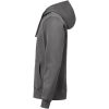 Huvtröja Full Zip Regular Fit Kolgrå Untagged Movement – miniatyr 2
