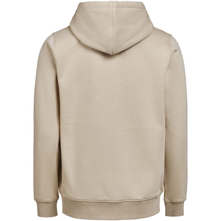 Huvtröja Full Zip Regular Fit Latte Untagged Movement – bild 3