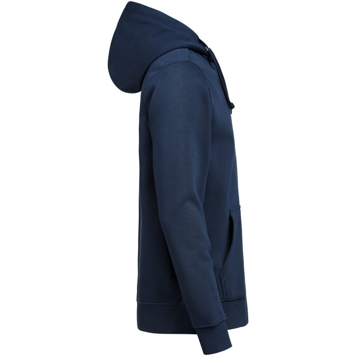 Huvtröja Full Zip Regular Fit Marinblå Untagged Movement – bild 2