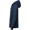 Huvtröja Full Zip Regular Fit Marinblå Untagged Movement – miniatyr 4