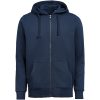 Huvtröja Full Zip Regular Fit Marinblå Untagged Movement – miniatyr 1