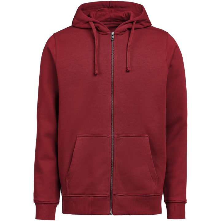 Huvtröja Full Zip Regular Fit Tegel Untagged Movement – bild 3