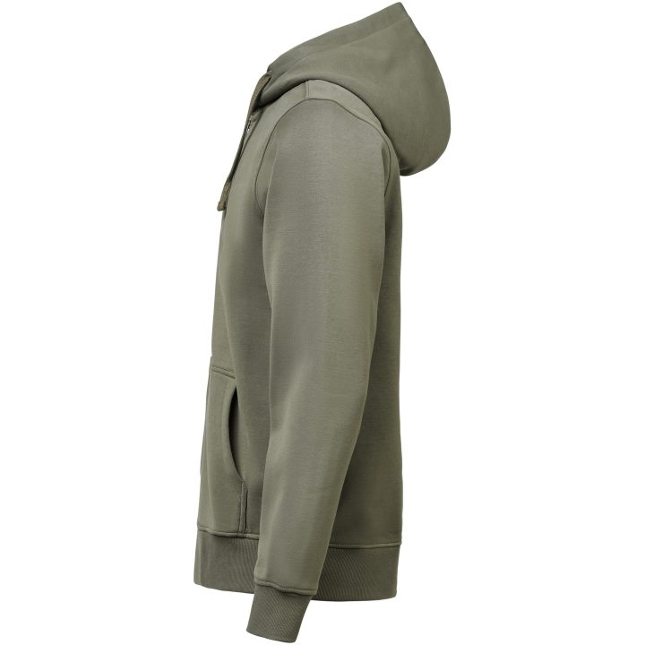 Huvtröja Full Zip Regular Fit Timjan Untagged Movement – bild 2
