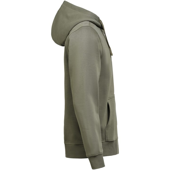 Huvtröja Full Zip Regular Fit Timjan Untagged Movement – bild 4