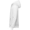 Huvtröja Full Zip Regular Fit Vit Untagged Movement – miniatyr 2