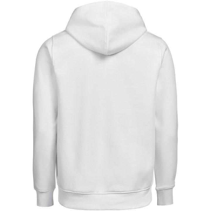 Huvtröja Full Zip Regular Fit Vit Untagged Movement – bild 4