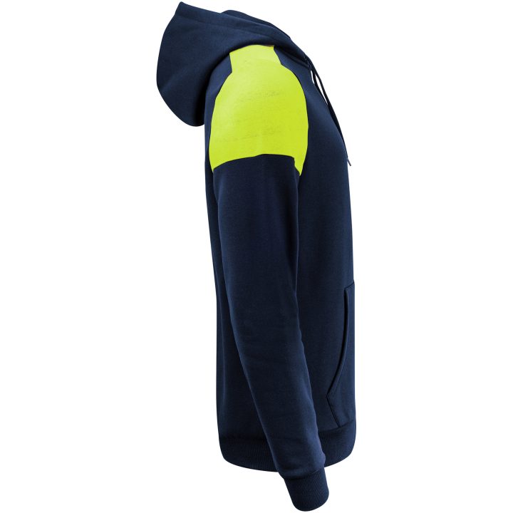 Huvtröja Prime Marinblå/neongul Printer PRIME XS – bild 3