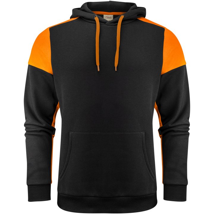 Huvtröja Prime Svart/orange Printer PRIME XS – bild 5
