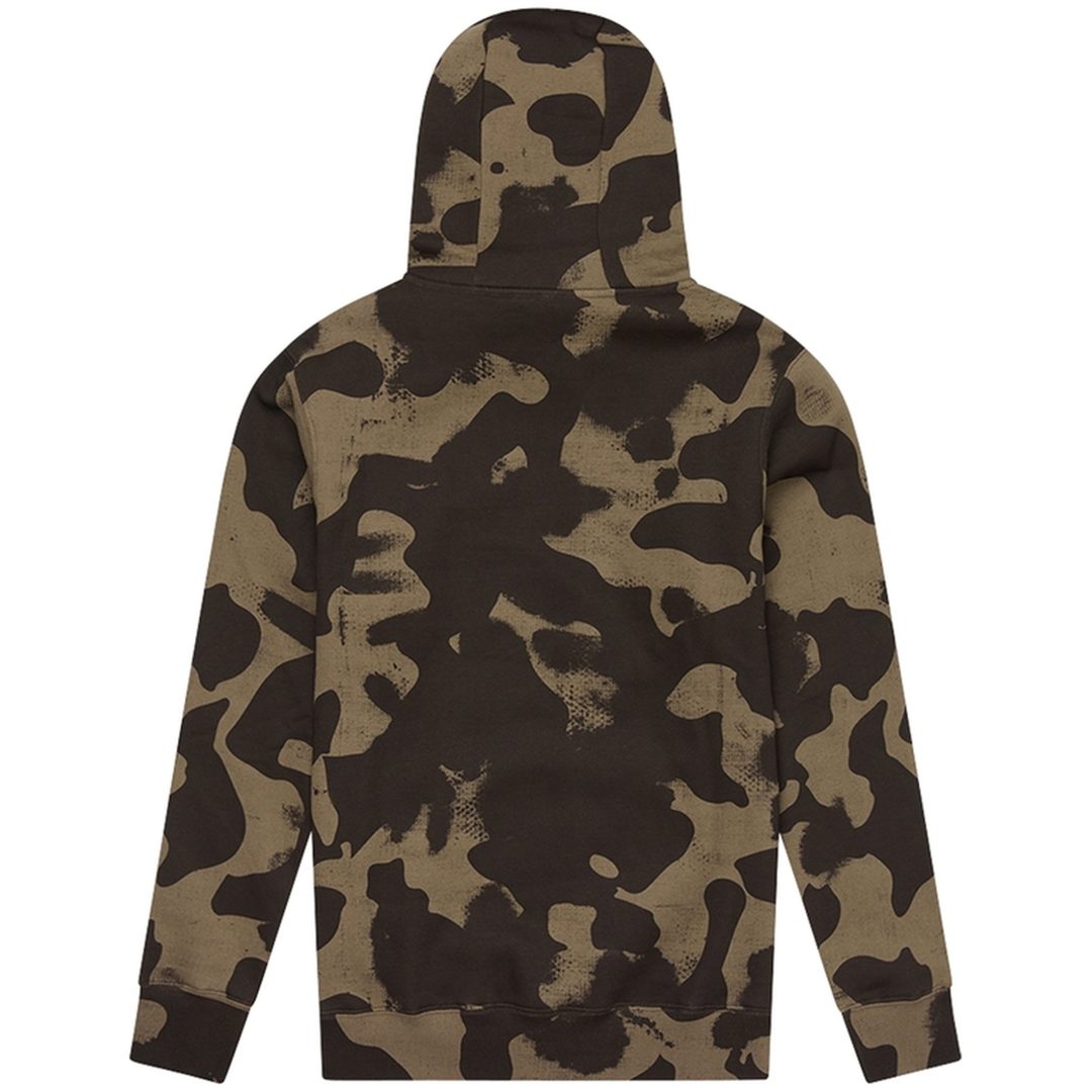 Huvtröja Signature Oliv Camo TROY LEE DESIGNS Small – bild 2