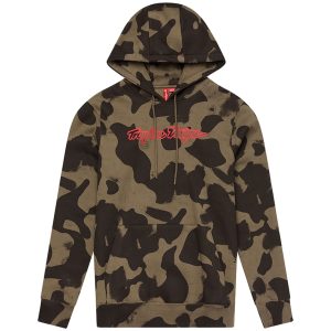 Huvtröja Signature Oliv Camo TROY LEE DESIGNS
