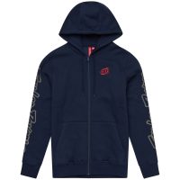 Huvtröja Zip Up Marinblå TROY LEE DESIGNS