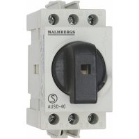 Huvudbrytare 40A, 2 mod MALMBERGS