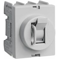 Huvudbrytare, 40A AC 22, vippa rund front MALMBERGS