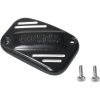 Huvudcylinderlock Finned Svart Blank DRAG SPECIALTIES – miniatyr 1