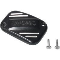 Huvudcylinderlock Finned Svart Blank DRAG SPECIALTIES