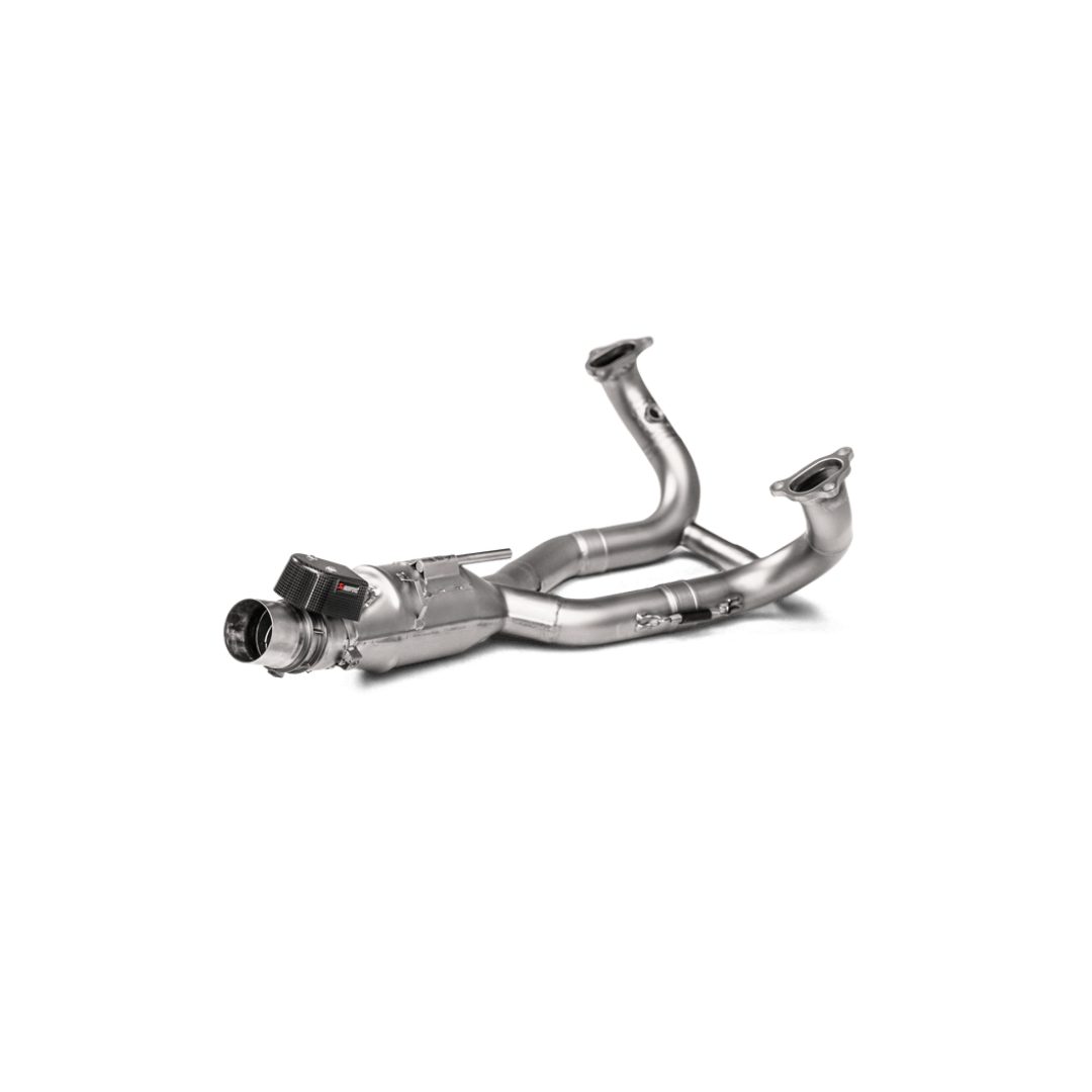 Huvudrör 2-i-1 Titan Akrapovic Silver