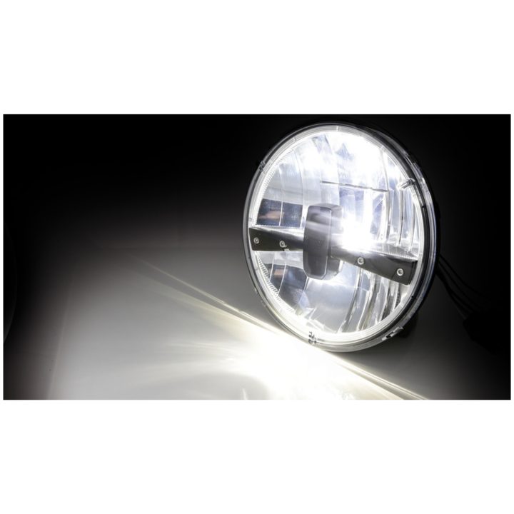 Huvudstrålkastarinsats Typ 3 LED Svart HIGHSIDER – bild 3