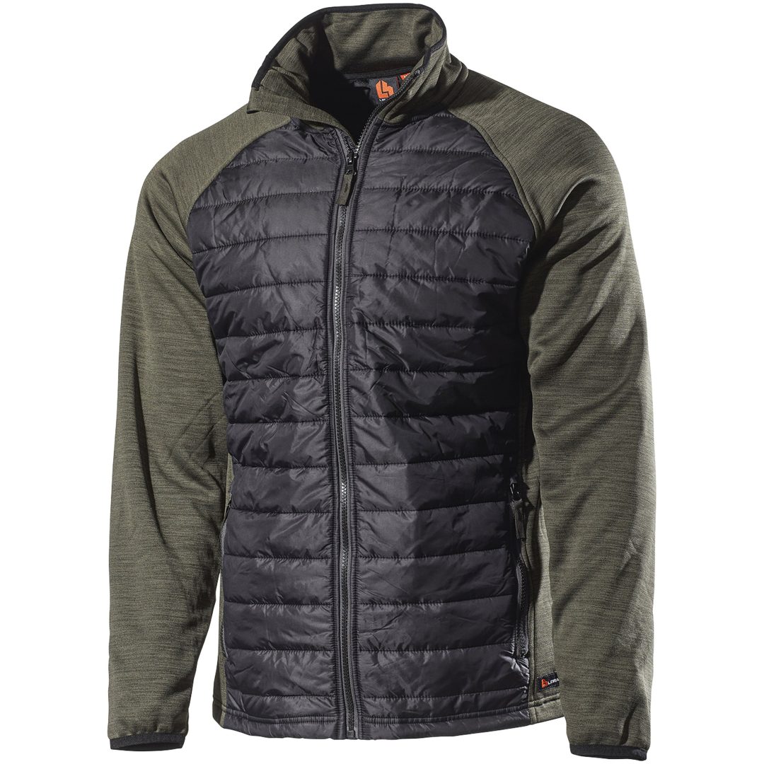 Hybridjacka Svart/grön 6090p Omnio L.Brador