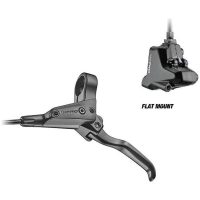 Hydraulisk skivbroms HD- 2-kolvs Fram Vänster Svart TEKTRO