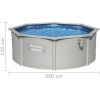 Hydrium ovanmarkspool rund 360x120 cm Bestway – miniatyr 12
