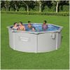 Hydrium ovanmarkspool rund 360x120 cm Bestway – miniatyr 1