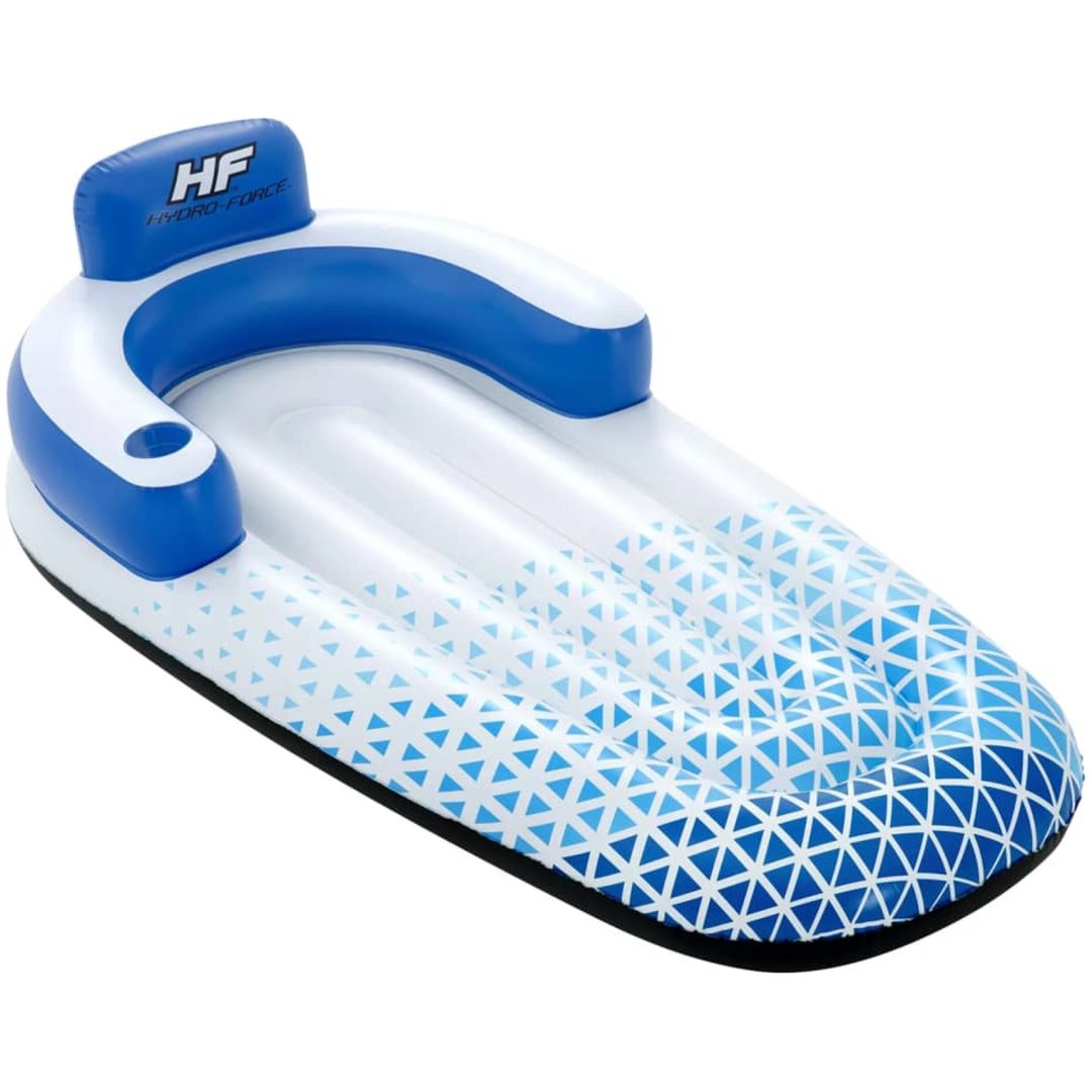 Hydro Force badmadrass 183x97 cm blå Bestway – bild 2