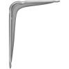 Hyllkonsol silvergrå STRUKTUR KONSOL SILVERGRÅ 75X100MM – miniatyr 1