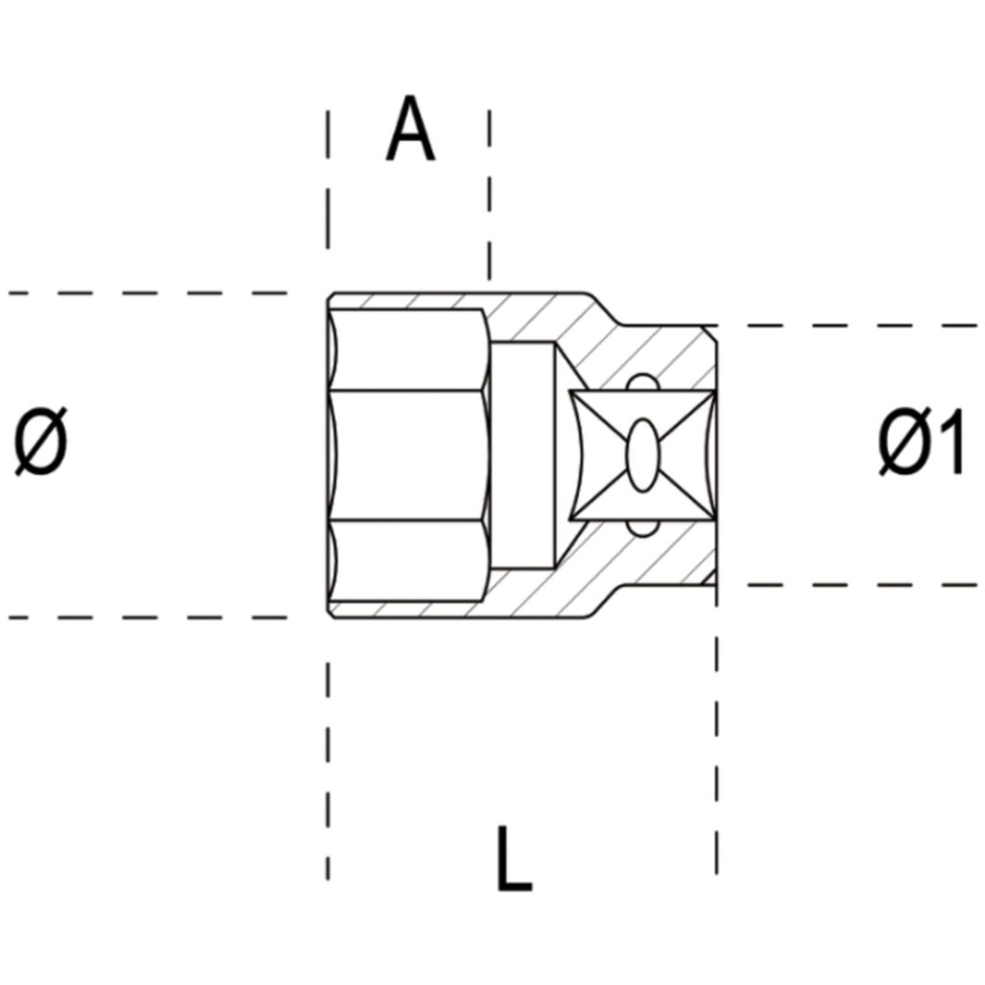 Hylsa 6-Kants BETA – bild 2