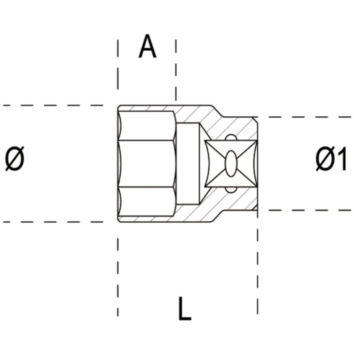 Hylsa 6-Kants BETA – bild 2