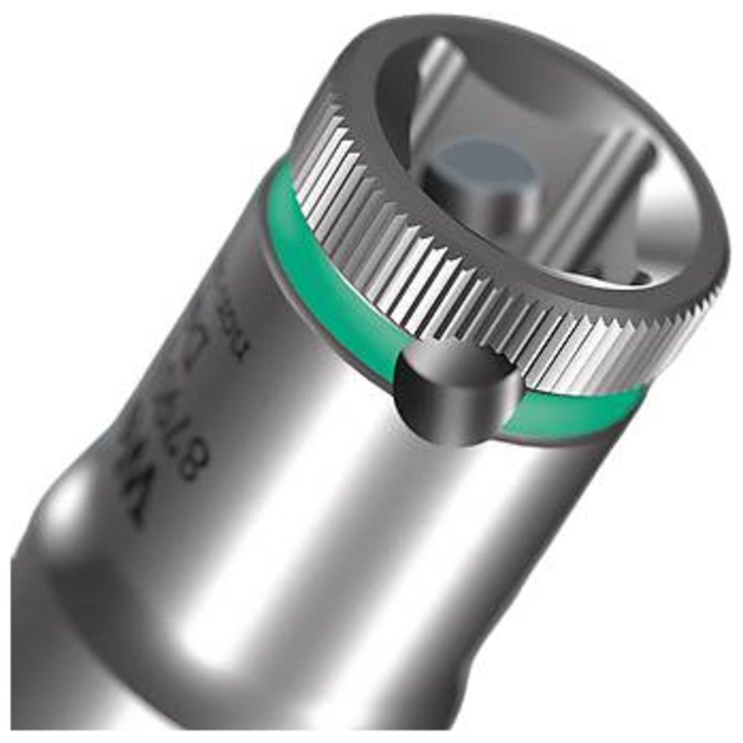 Hylsa HMA (1/4tum djup) WERA HYLSA LÅNG 1/4u0027u0027 10MM – bild 2