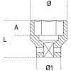 Hylsa Slag Normal 65mm BETA – miniatyr 2
