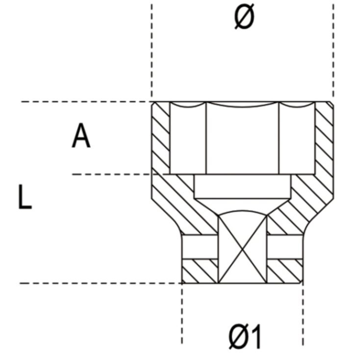 Hylsa Slag Normal 65mm BETA – bild 2