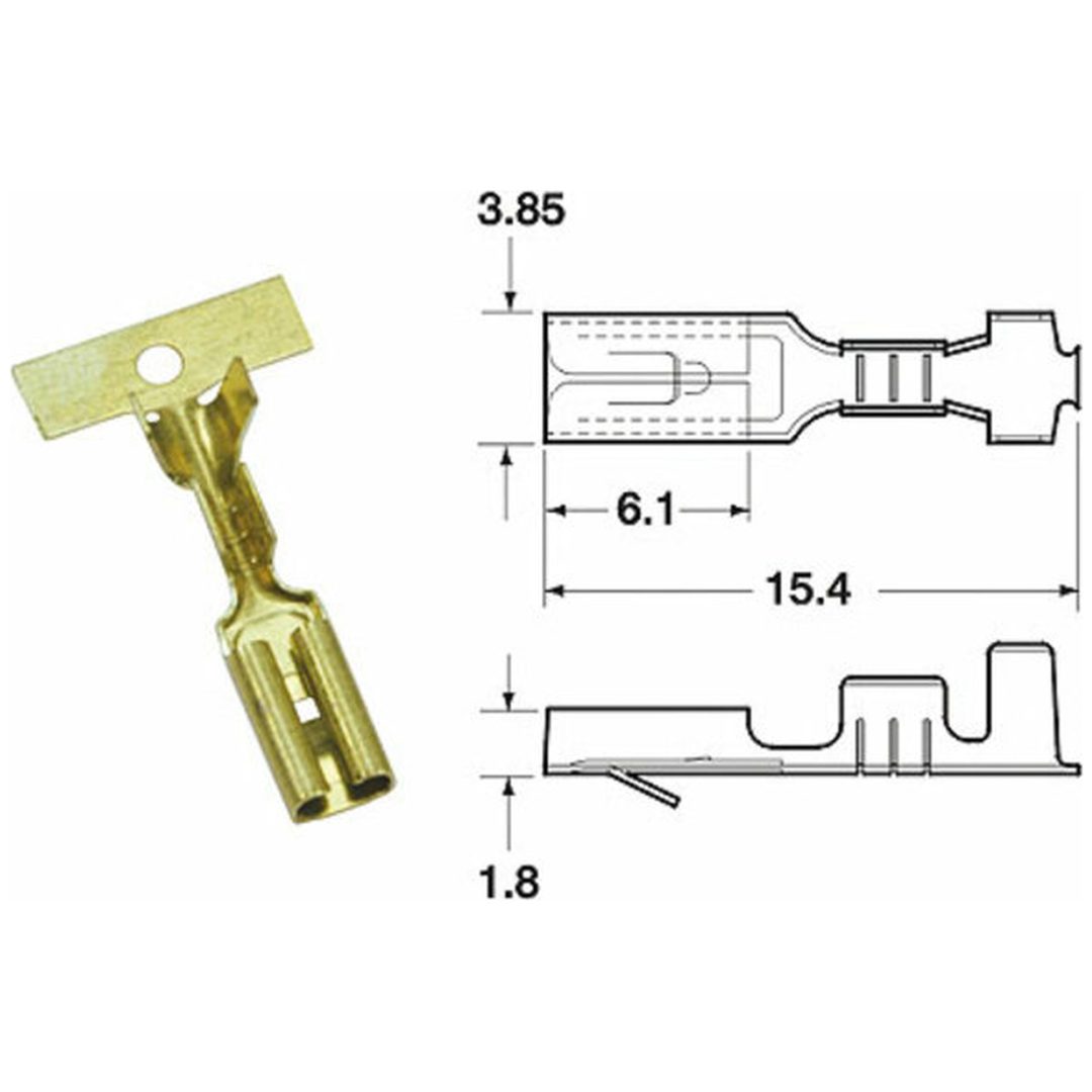 Hylsanslutning 110 ML 50st BIHR