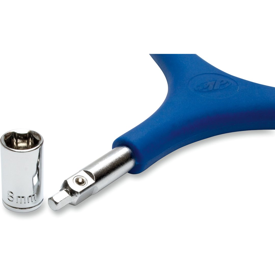 Hylsnyckel Combo Y-drive Blå/Krom/Silver Vanadin Stål MOTION PRO TOOL WRENCH COMBO Y-DRIVE – bild 5