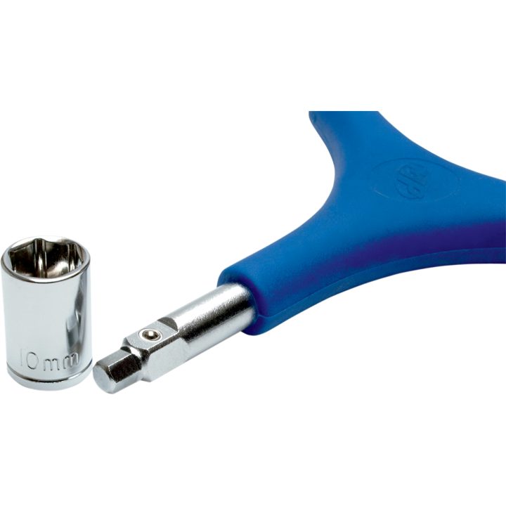 Hylsnyckel Combo Y-drive Blå/Krom/Silver Vanadin Stål MOTION PRO TOOL WRENCH COMBO Y-DRIVE – bild 3