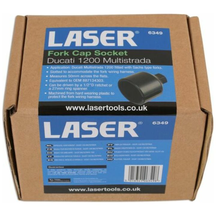 Hylsnyckel Gaffel LASER TOOLS – bild 4