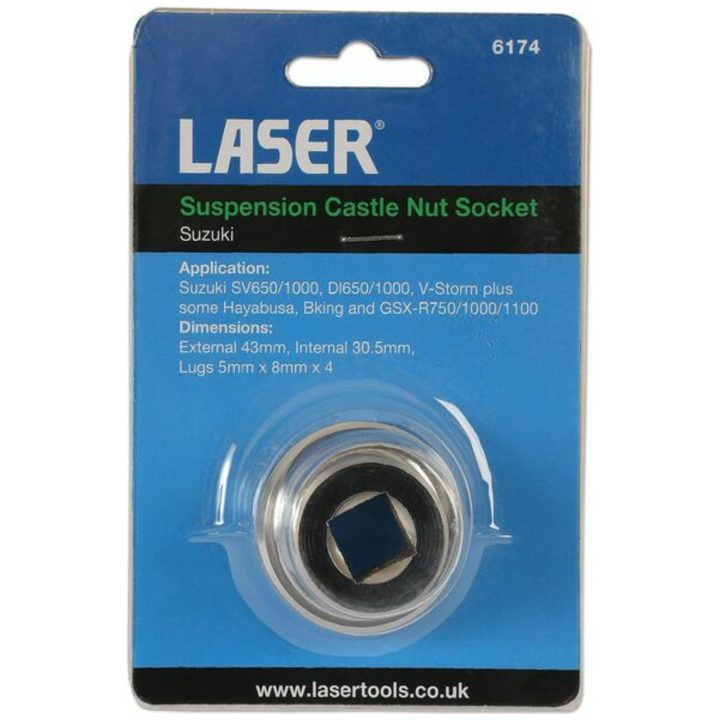 Hylsnyckel Svängarmsaxel LASER TOOLS – bild 2