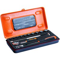 HYLSNYCKELSATS 1/4" 15 DELAR BAHCO