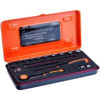 HYLSNYCKELSATS 1/4" 16 DELAR BAHCO