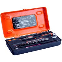 HYLSNYCKELSATS 1/4" 18 DELAR BAHCO