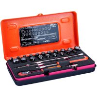 HYLSNYCKELSATS 1/4" 25 DELAR BAHCO