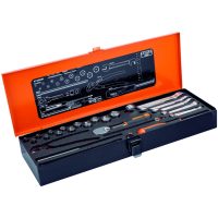 HYLSNYCKELSATS 1/4" 33 DELAR BAHCO