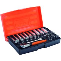HYLSNYCKELSATS 1/4" LÅNGA HYLS (10 pack) BAHCO