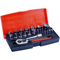 HYLSNYCKELSATS 1/4" TUM 25 DEL BAHCO