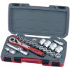 Hylsnyckelsats Med 1/2tum fyrkantsfäste T1221 / T1221-6 Teng Tools HYLSNYCKELSATS 1/2 T1221 – miniatyr 2