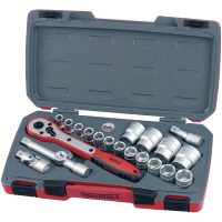 Hylsnyckelsats Med 1/2tum fyrkantsfäste T1221 / T1221-6 Teng Tools