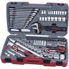 Hylsnyckelsats Med 1/4tum, 3/8tum och 1/2tum fyrkantsfäste TM127 Teng Tools VERKTYGSSATS 127 DELAR – miniatyr 2