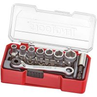 Hylsnyckelsats med 1/4tum fyrkantsfäste TJ1420 Teng Tools