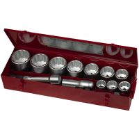 Hylsnyckelsats Med 1tum fyrkantsfäste M1115MM Teng Tools
