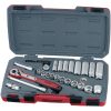 Hylsnyckelsats Med 3/8tum fyrkantsfäste T3835AF Teng Tools HYLSNYCKELSATS 3/8 T3835AF – miniatyr 1